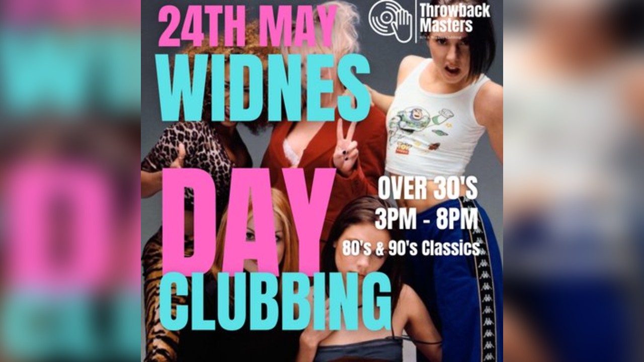 Throwback Masters Widnes Over 30's Day Clubbing 80s 90s Classics