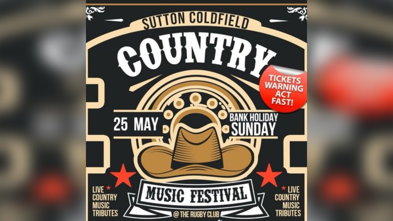 Sutton Coldfield Country Music Festival SUNDAY Car Park Ticket