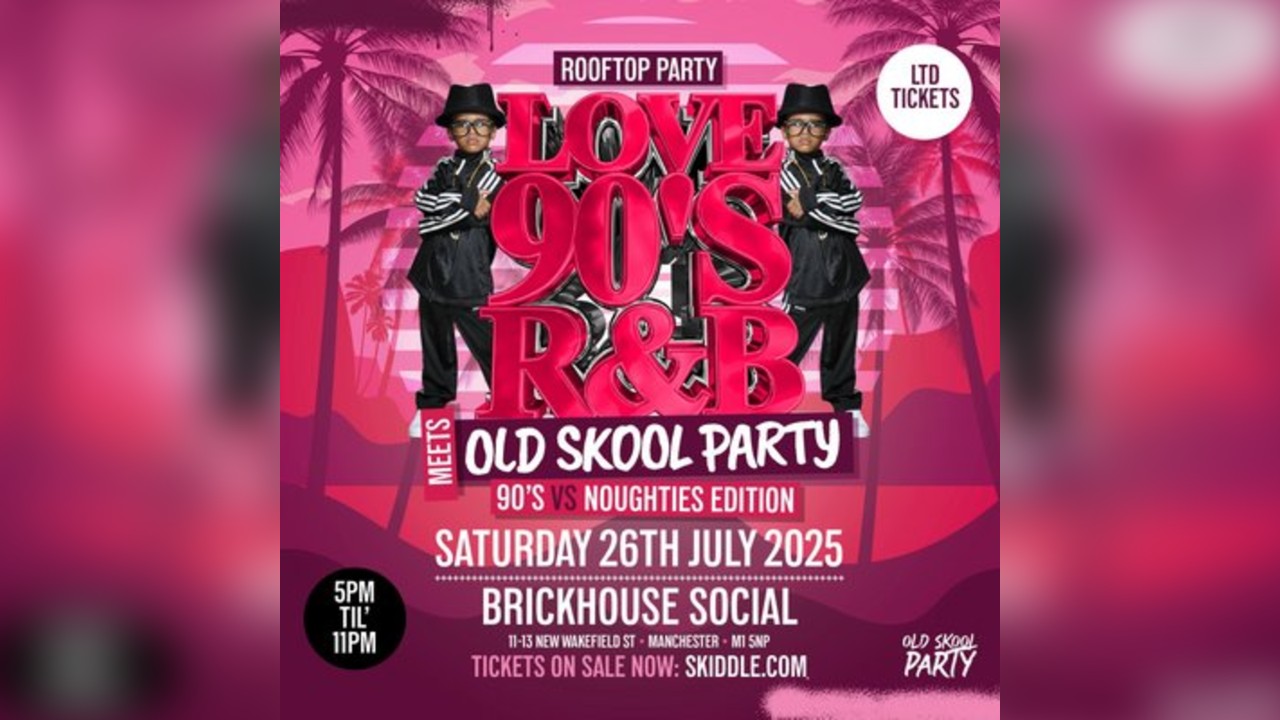 Love 90s R&B Rooftop Party