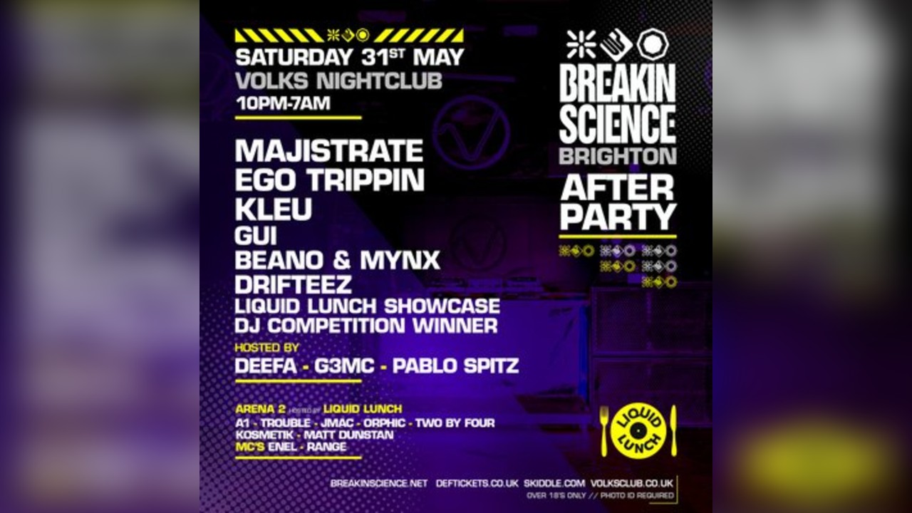 Breakin' Science Official After Party - Majistrate, Ego Trippin