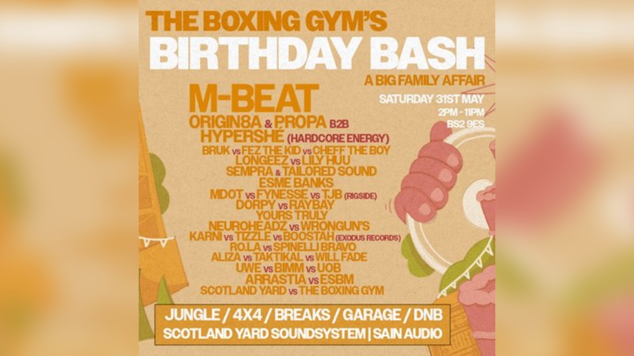 The Boxing Gyms 1st Birthday Day Party, A Big Family Affair