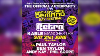 RETRO at KABLE (official afterparty for BBDD) - 21st June 25