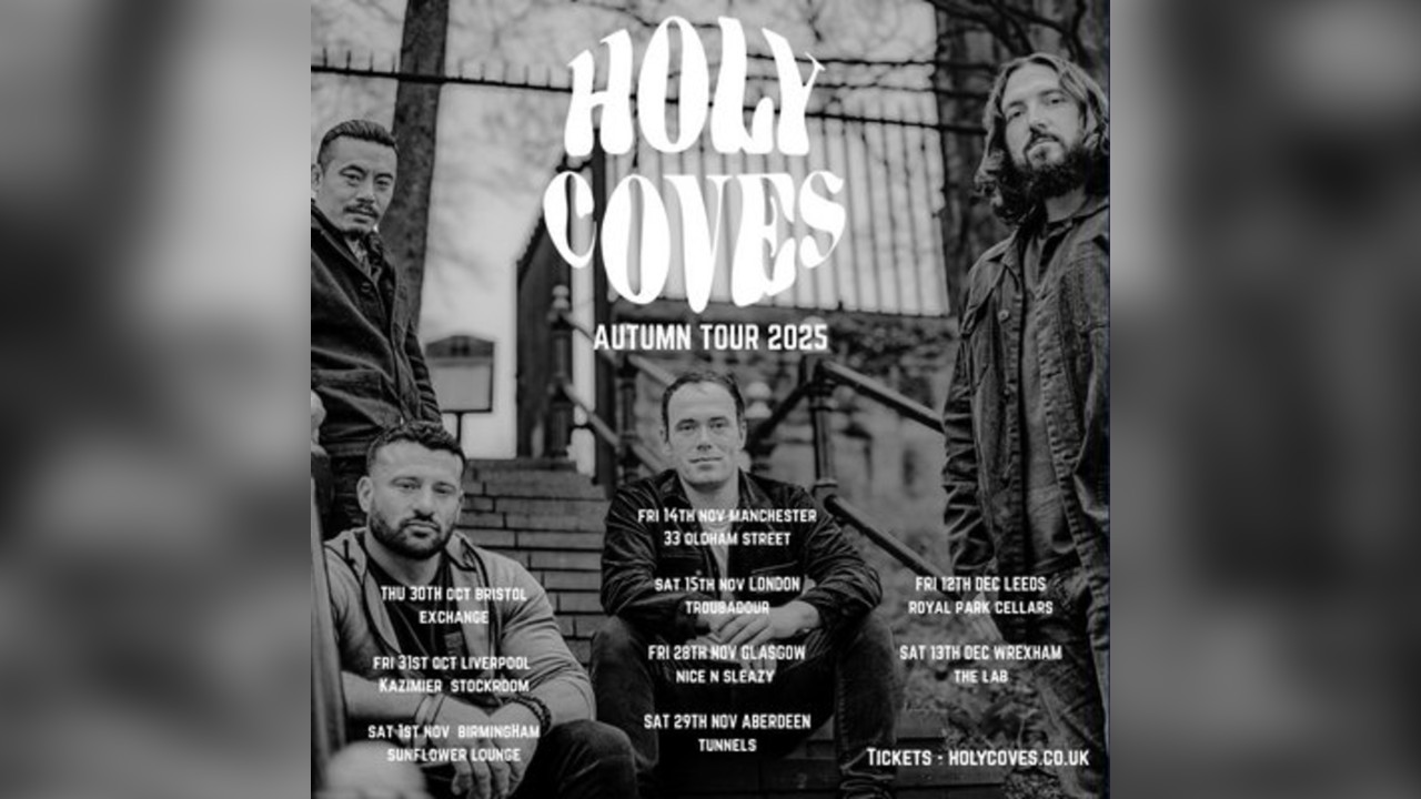 Holy Coves UK Autumn Tour