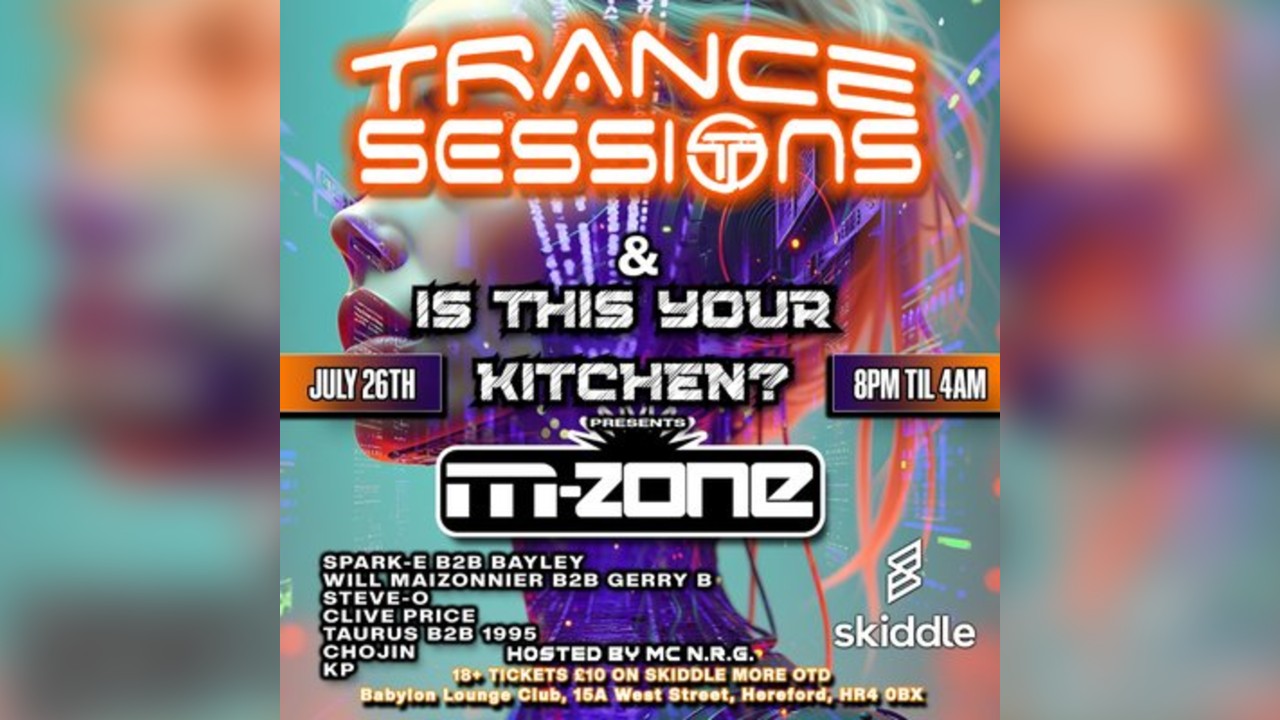 Trance Sessions & Is this your kitchen?
