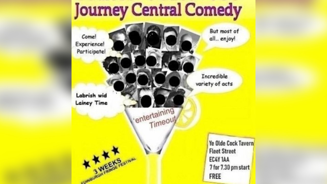 Journey Central Comedy 4* Open Mic Night