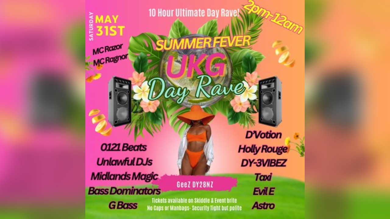 Summer Fever UKG Ultimate Day Rave