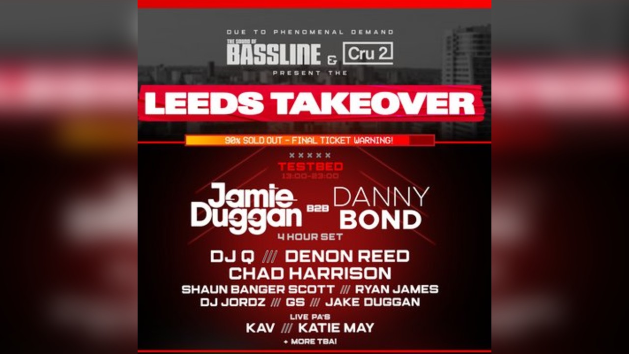 JAMIE DUGGAN B2B DANNY BOND (4 Hour Set) Sound Of Bassline Cru2