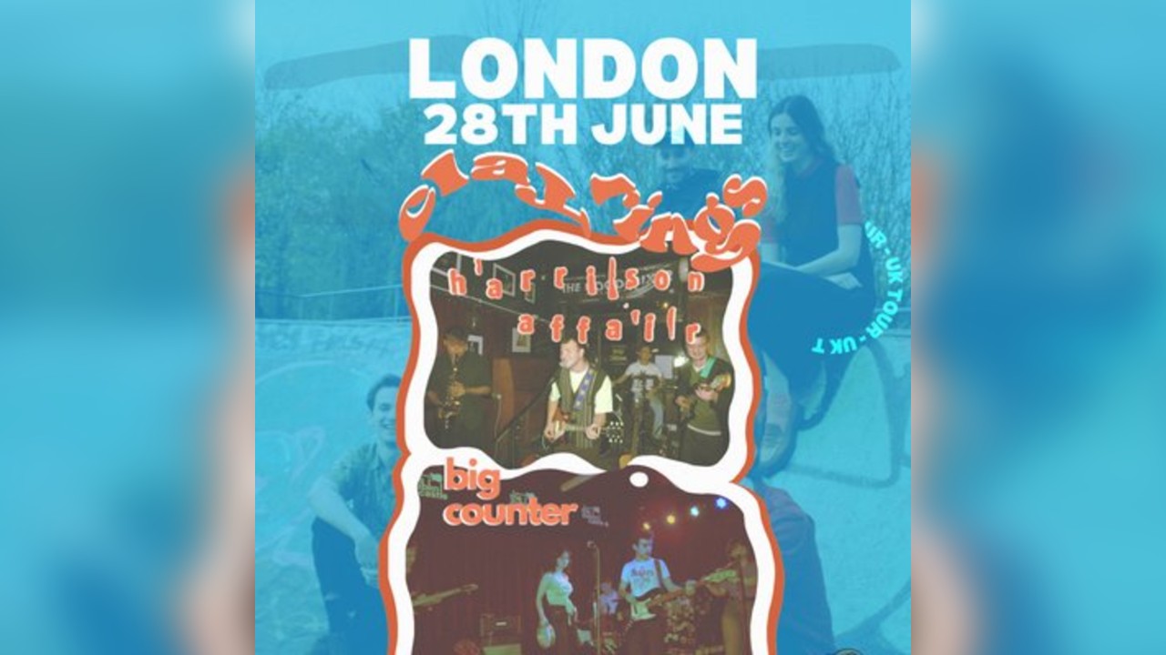 Clay Rings - The Blue-Boy's Dreams UK Tour - London