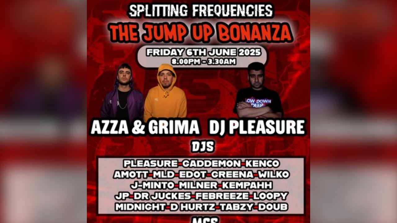 The Jump Up Bonanza Splitting Frequencies DNB