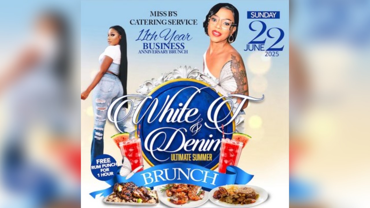 White T and Denim Ultimate summer brunch