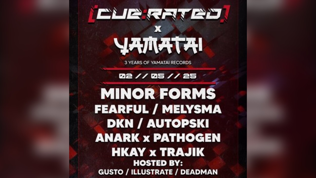 Cue:Rated x Yamatai Records - 3 Years of Yamatai