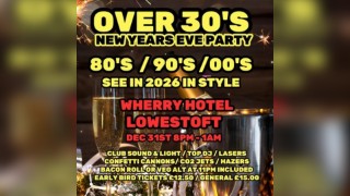 New Years Eve Party Night with The Over 30s Club