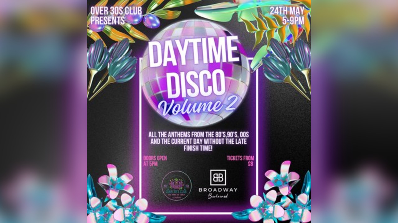 Over 30s Club Presents Daytime Disco - Llandudno Vol 2