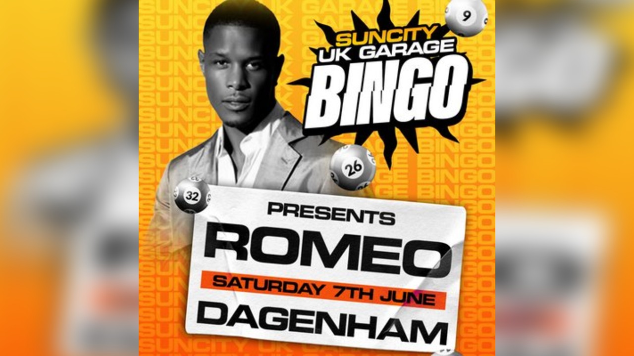 UK GARAGE BINGO with MC ROMEO SO SOLID CREW| DAGENHAM