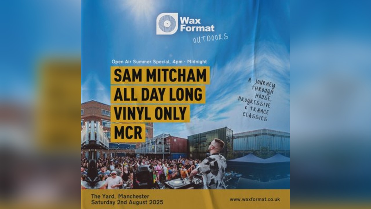 Wax Format Outdoors: Sam Mitcham Vinyl Only All Day Long