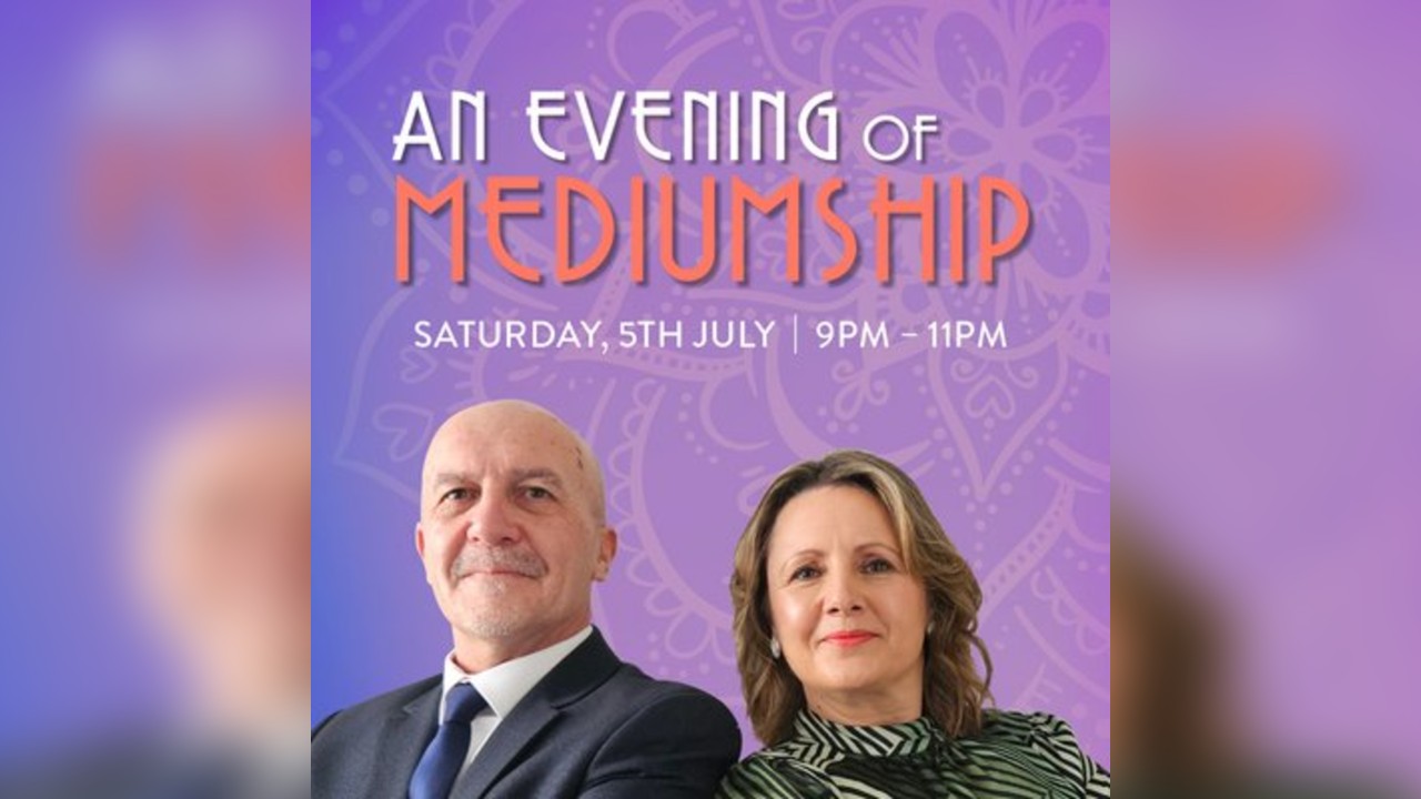 An Evening of Mediumship with 'Adrian Clarke' & Vicky Newton