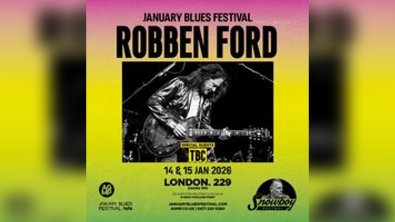 January Blues Festival: ROBBEN FORD