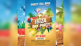 Party Till 9pm - Ibiza Day Party - Live Sax + Drums - 10.05.25