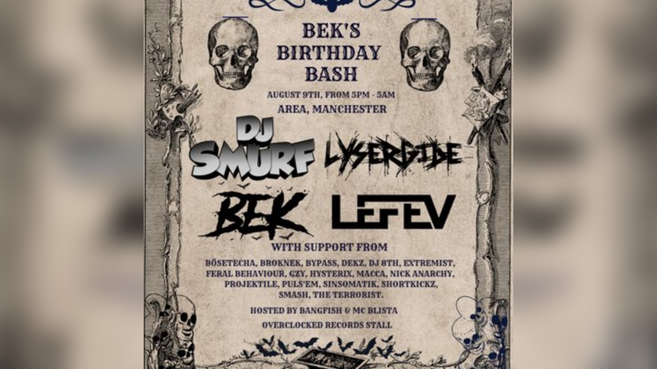 Bek's Birthday Bash