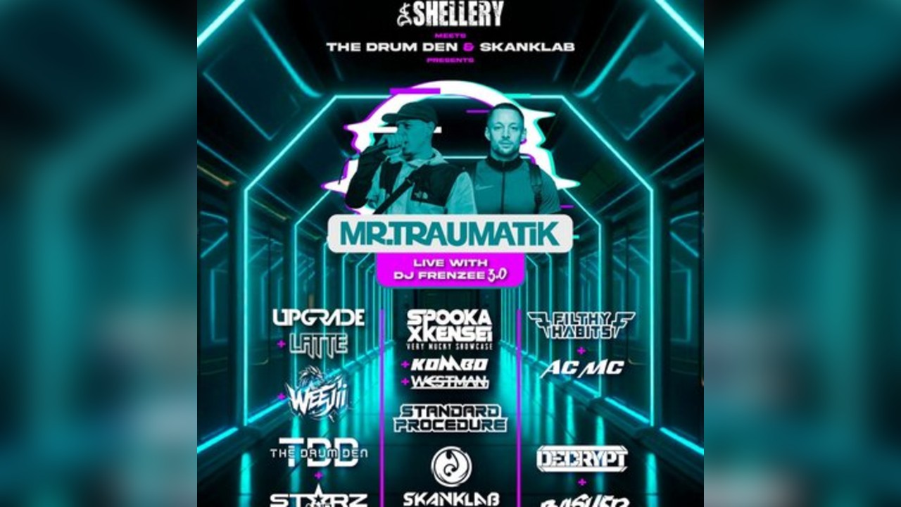 Da Shellery In Da City + Skank Lab & The Drum Den : STREET PARTY