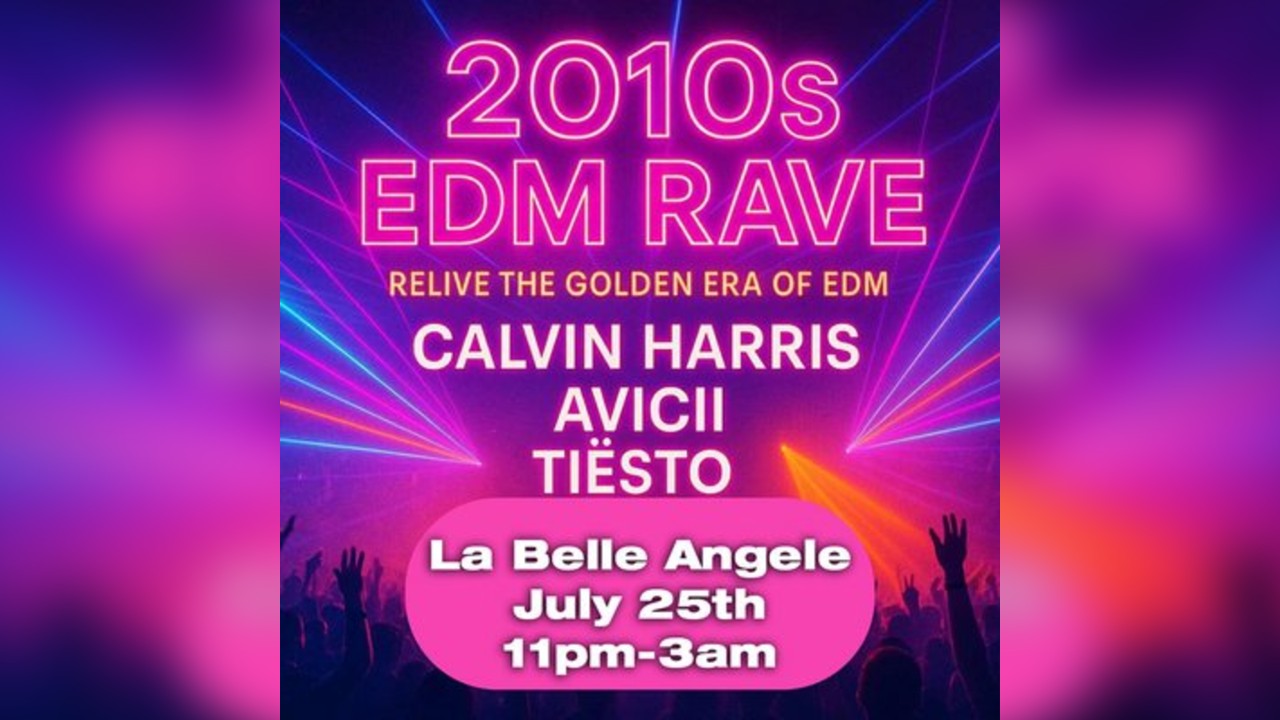 2010s EDM Rave (Edinburgh)