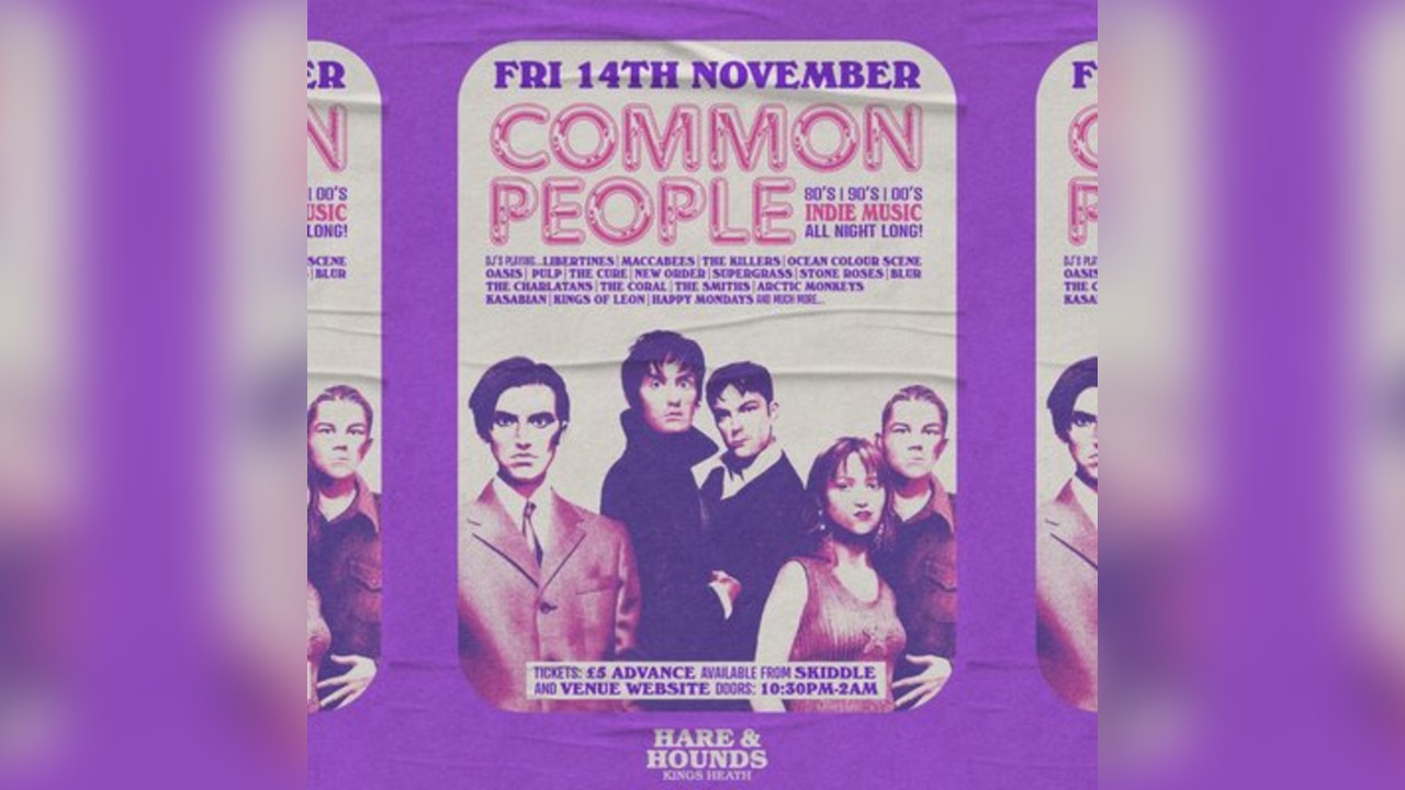Common People [80s, 90s, 00s Indie Disco]