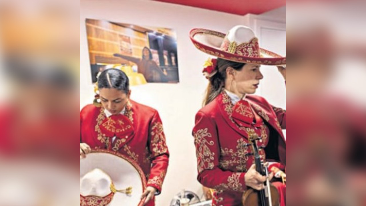 Mariachi Las Adelitas + Nathan and Jessie at Jamboree
