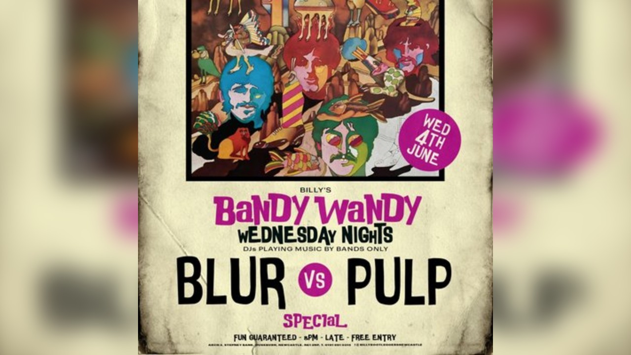 BLUR vs PULP - A BANDY WANDY SPECIAL
