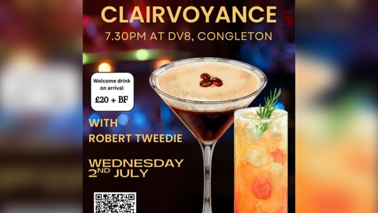 DV8 Cocktails & Clairvoyance with Robert Tweedie