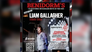 Benidorms Liam Gallagher