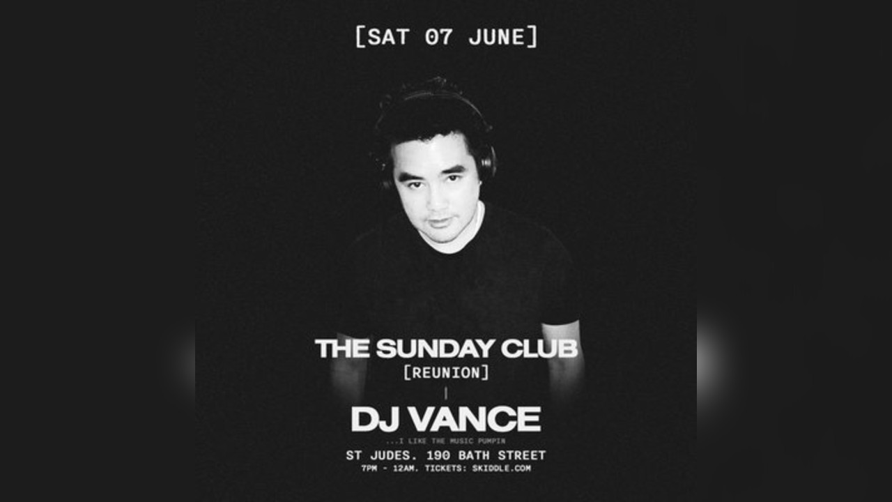 The Sunday Club Reunion - Saturday 7th June