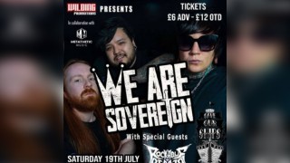 Wilding presents: We Are Sovereign plus support