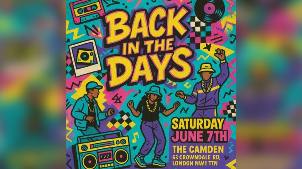 Back in the Days: Camden's Ultimate 90s Hip-Hop & R&B Night