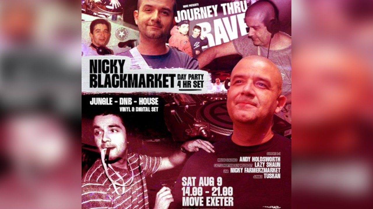 Nicky Blackmarket (4hr Set) - Day Party Journey Thru Rave
