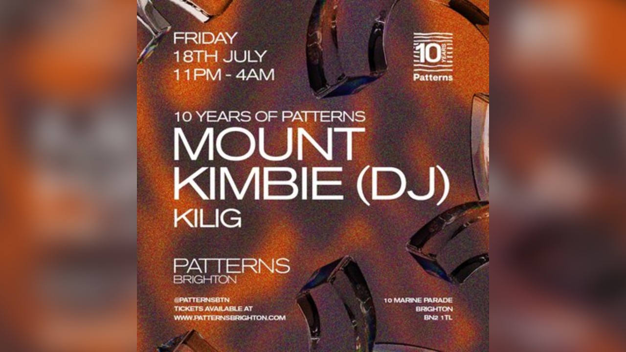 10 Years of Patterns: Mount Kimbie (DJ)