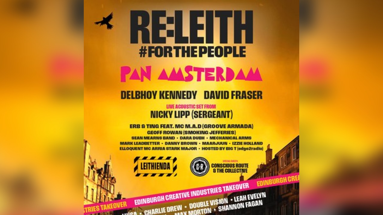Leah Evelyn at Re:Leith festival