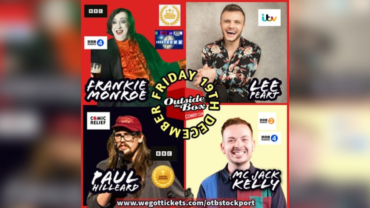 Live Comedy - Friday 19th December