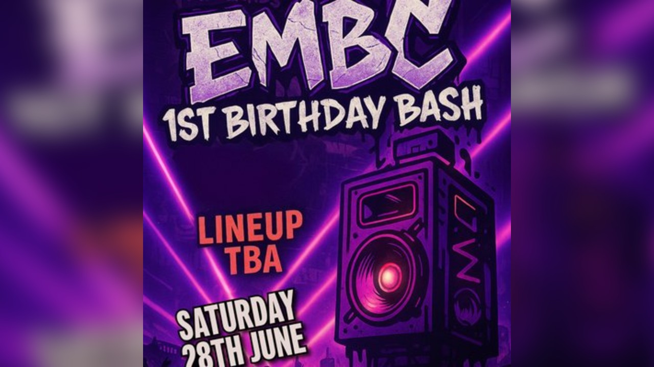 Embcs first birthday bash - at the palace stage door