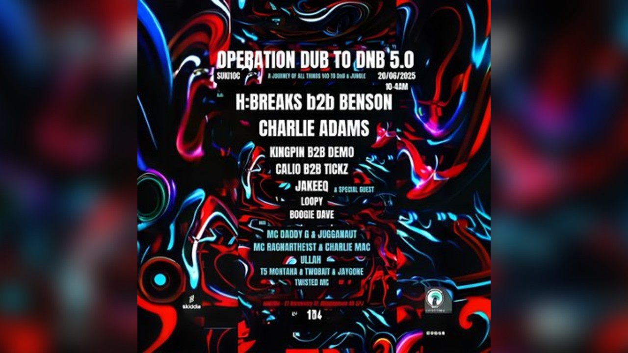 OPERATION DUB TO DnB 5.0