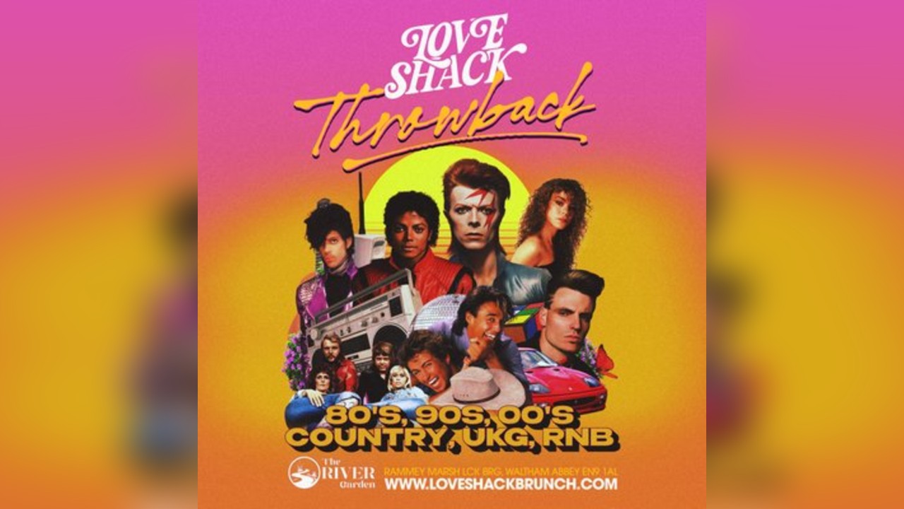 Love Shack Throwback Party With Live Saxophonist & DJ