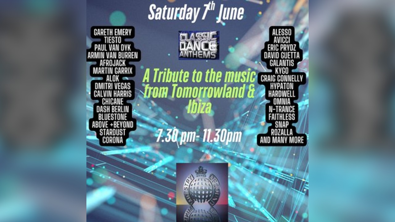 A Tribute to the music from Tomorrowland v Ibiza & Dance