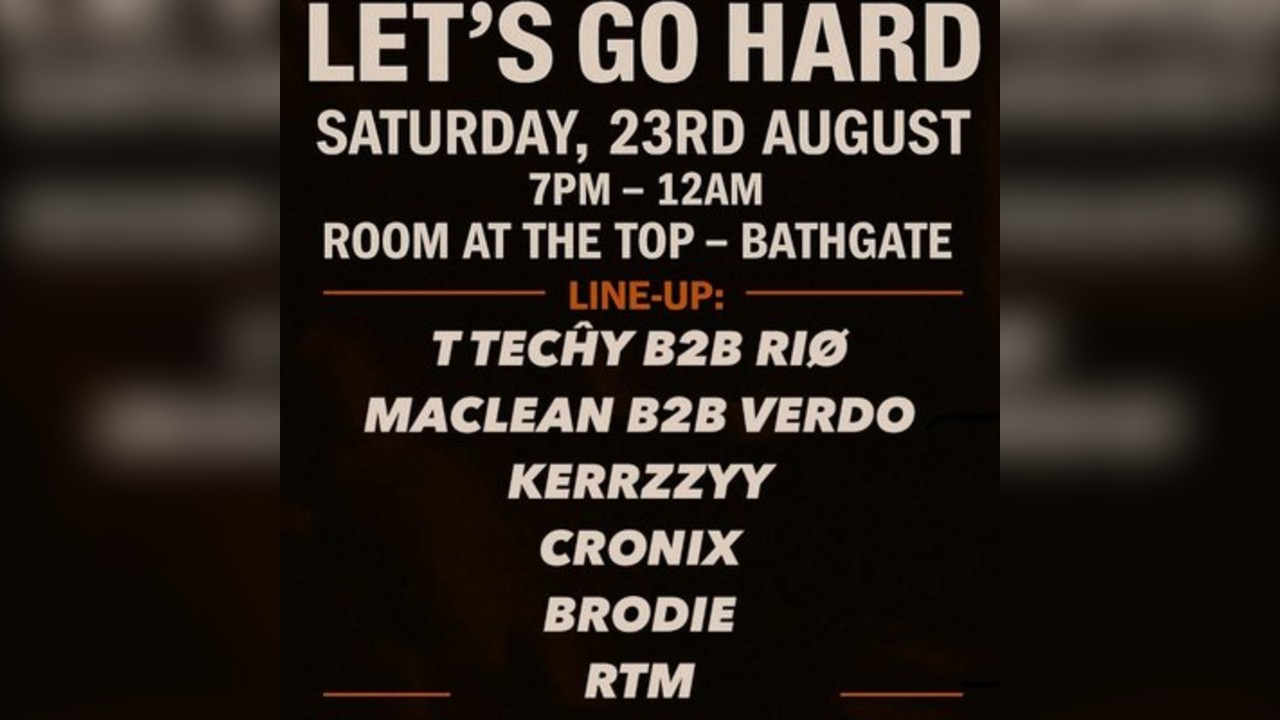 Techno let's go hard