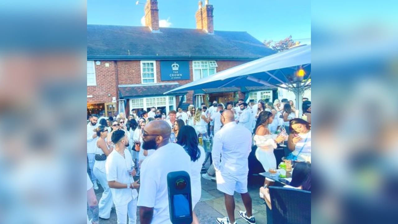 The White Party at The Crown Wergs