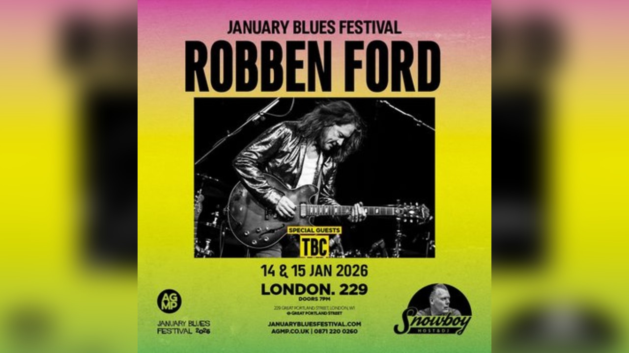January Blues Festival: ROBBEN FORD