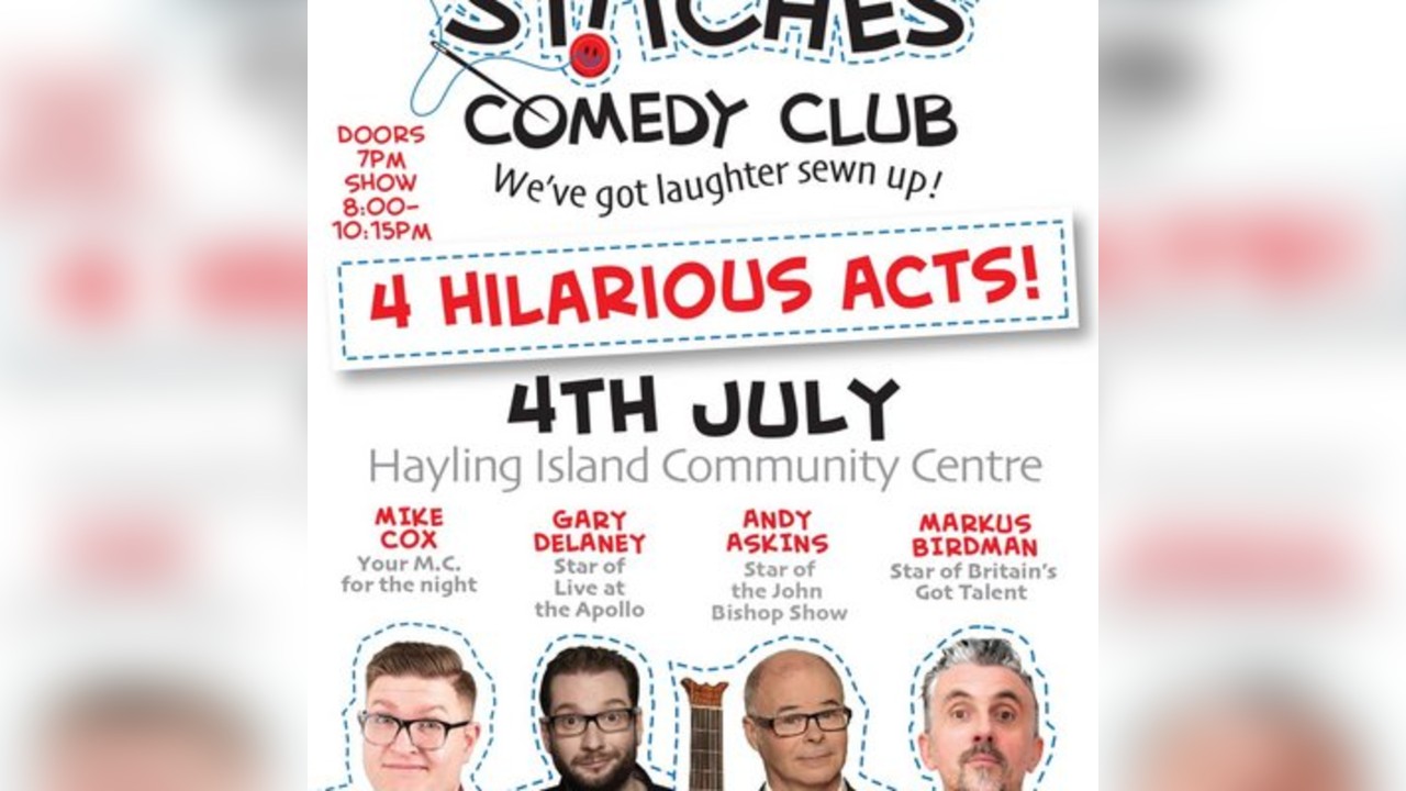 Hayling Stitches Comedy Clun