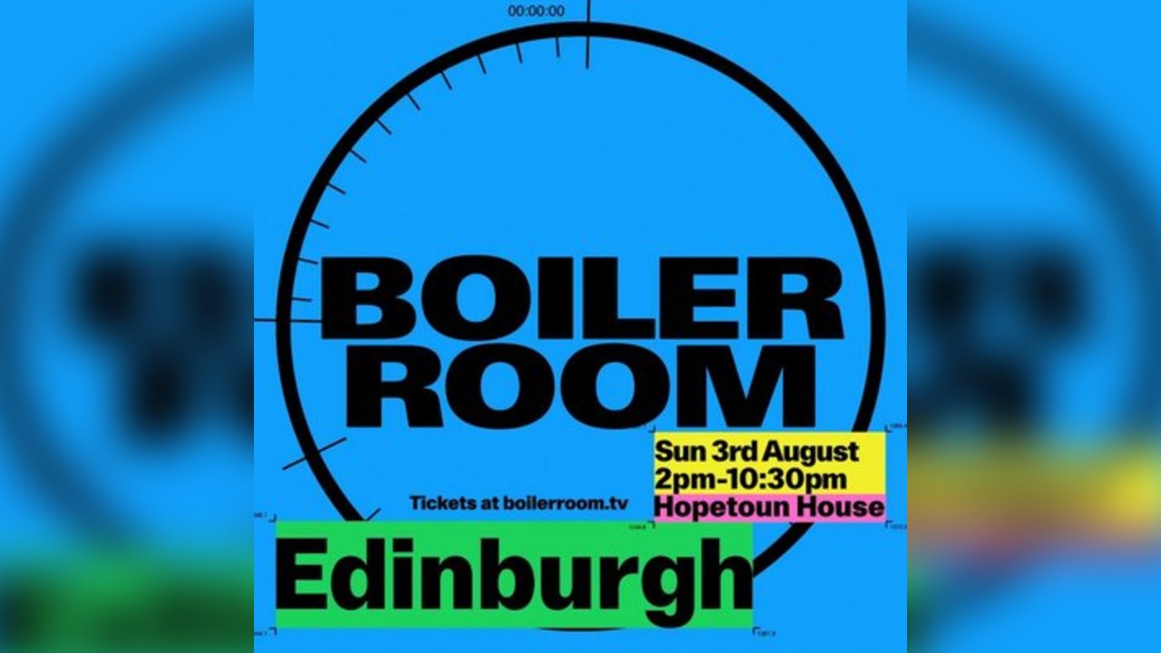 Boiler Room Edinburgh | Hopetoun House Sessions 2025