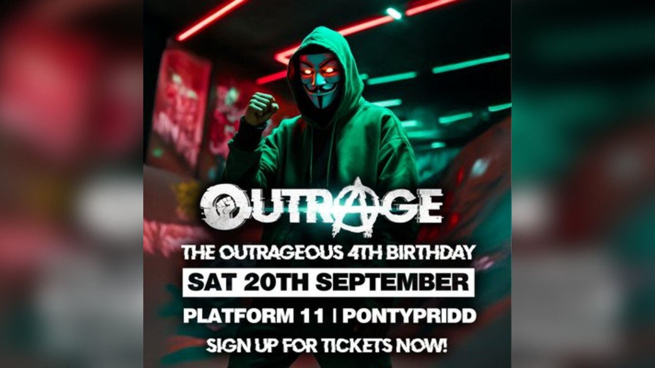 Outrage 'The Outrageous 4th Birthday'