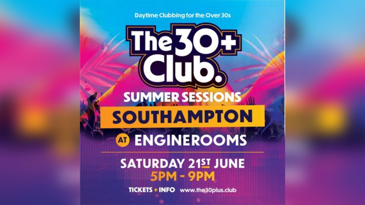 The 30+ Club : Daytime Clubbing for the Over 30s