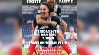 Falkirk Supporters Society Back To Back Titles Party