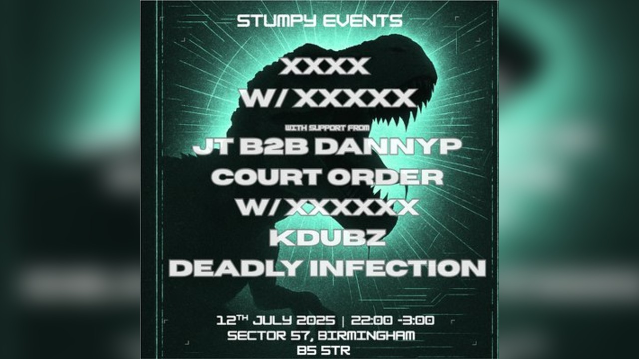Stumpy Events Presents: Dino n Bass